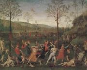 Pietro Vannuci called il Perugino The Combat of Love and Chastity (mk05) china oil painting reproduction